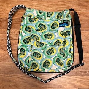 KAVU Rope Crossbody Kiwi Print Purse